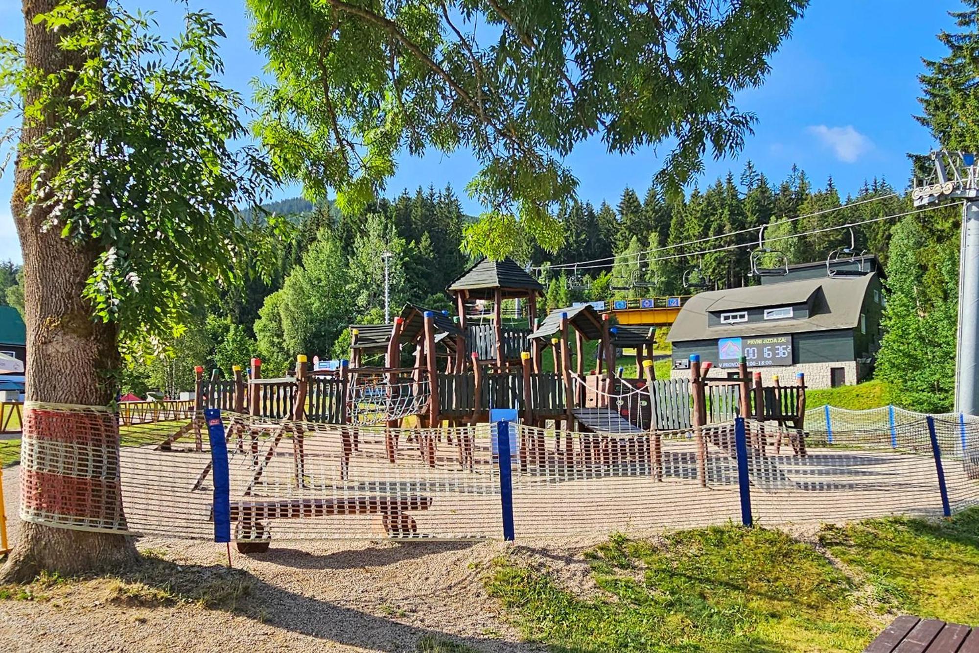 Enjoyharrachov - Atraktivni Slunny Klimatizovany Apartman 14 V Centru Harrachova Se Saunou, Parkovanim, Wifi-Wlan, Sat, Herni Konzoli, Pc S Win 10, Netflix Zdarma A Moznosti Dobijeni Auta S Jedinecnym Vyhledem Na Certovu Horu Se Skokanskymi Mustky Luaran gambar